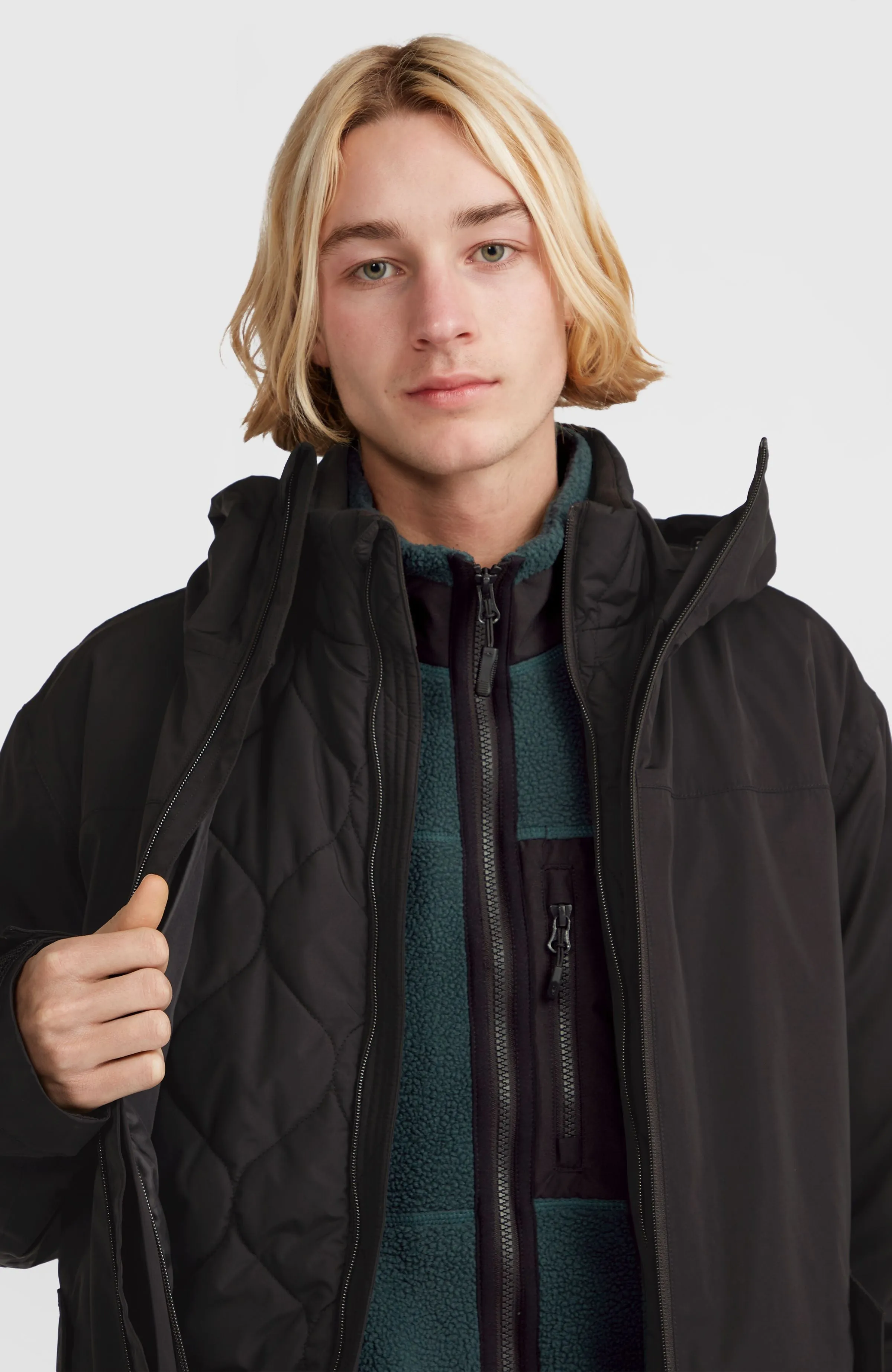 3-in-1 Parka 10K/10K Jacket | Black Out