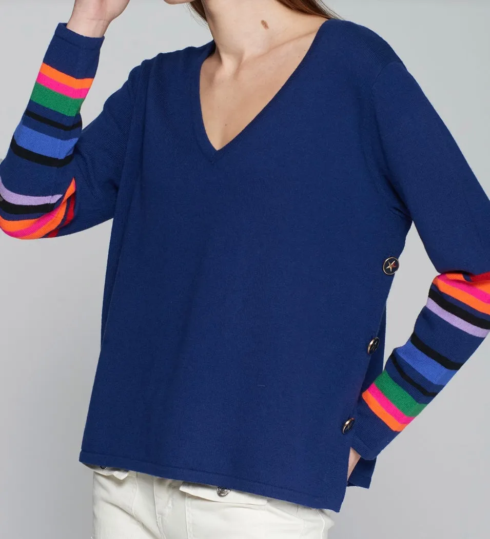 31655 Side Button Pullover