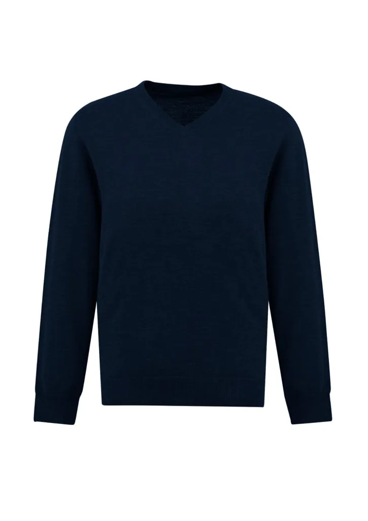 Biz Collection Mens Roma V-Neck Pullover