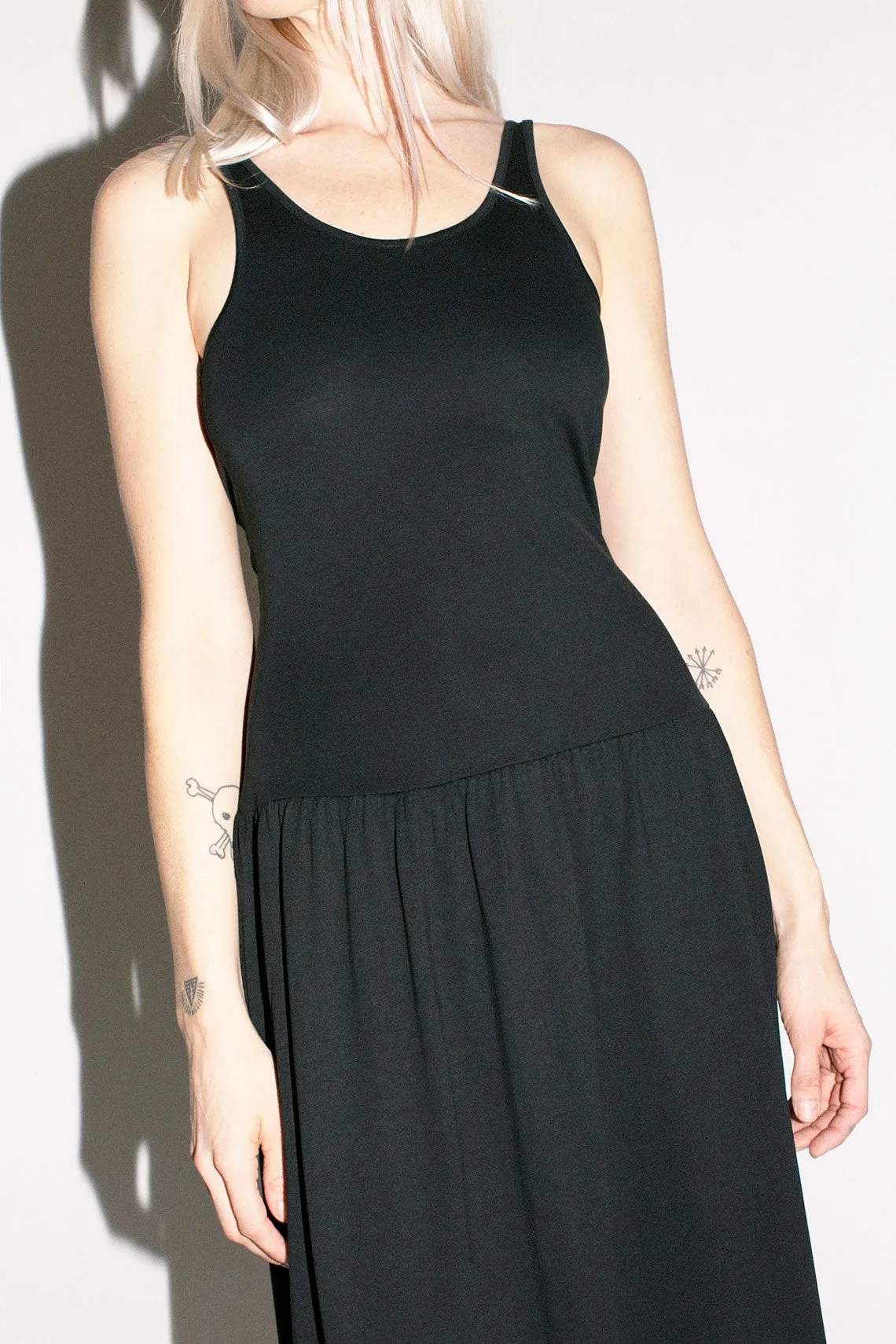 Black Genua Tank Dress