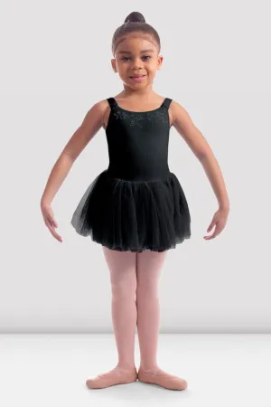 Bloch CL2357 Embroidered Wide Strap Kids Tutu Leotard