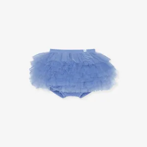 Blue Dew Tulle Bloomer