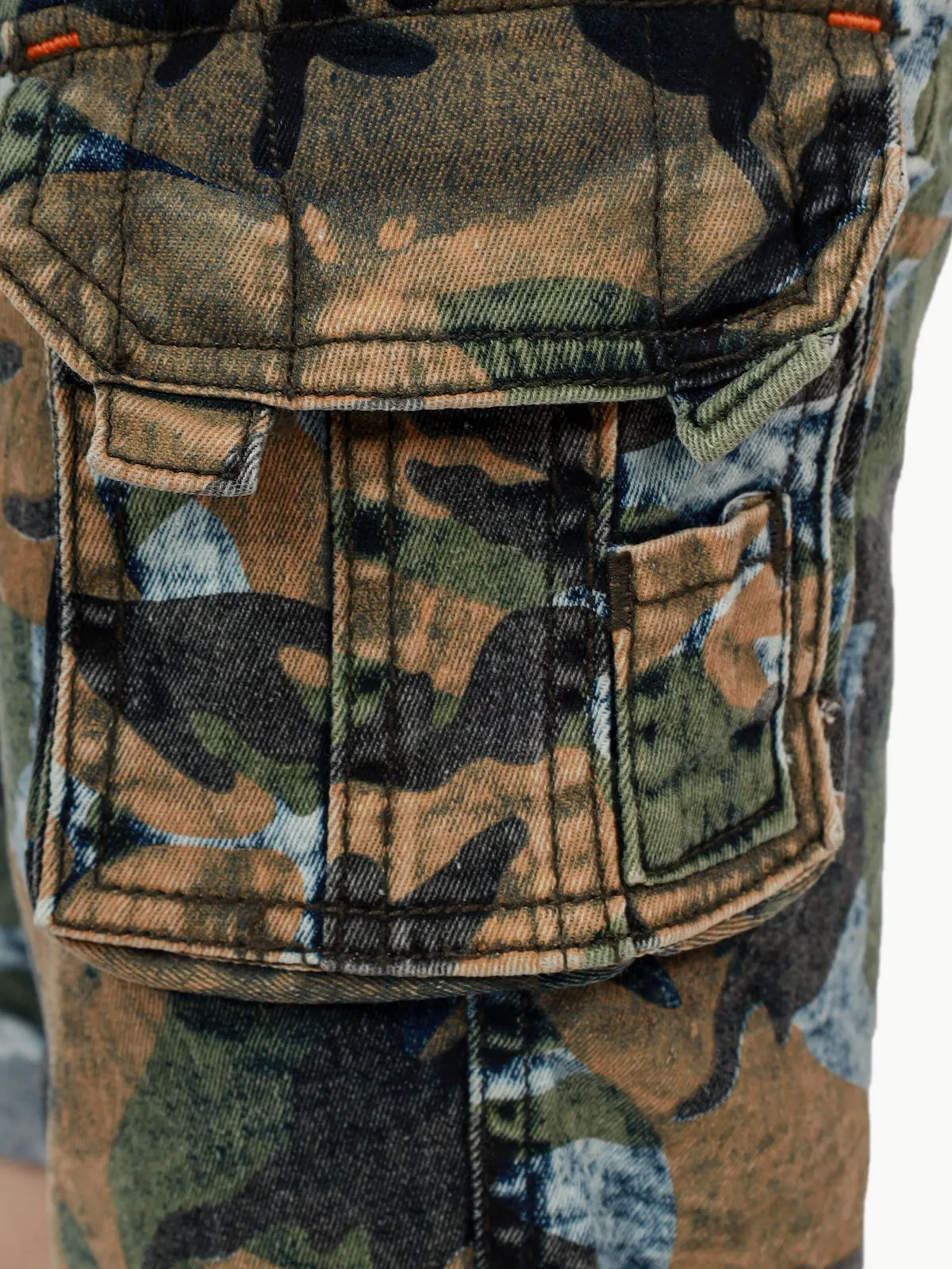 Boy's Blue Camo Shorts - EBBSW22-001