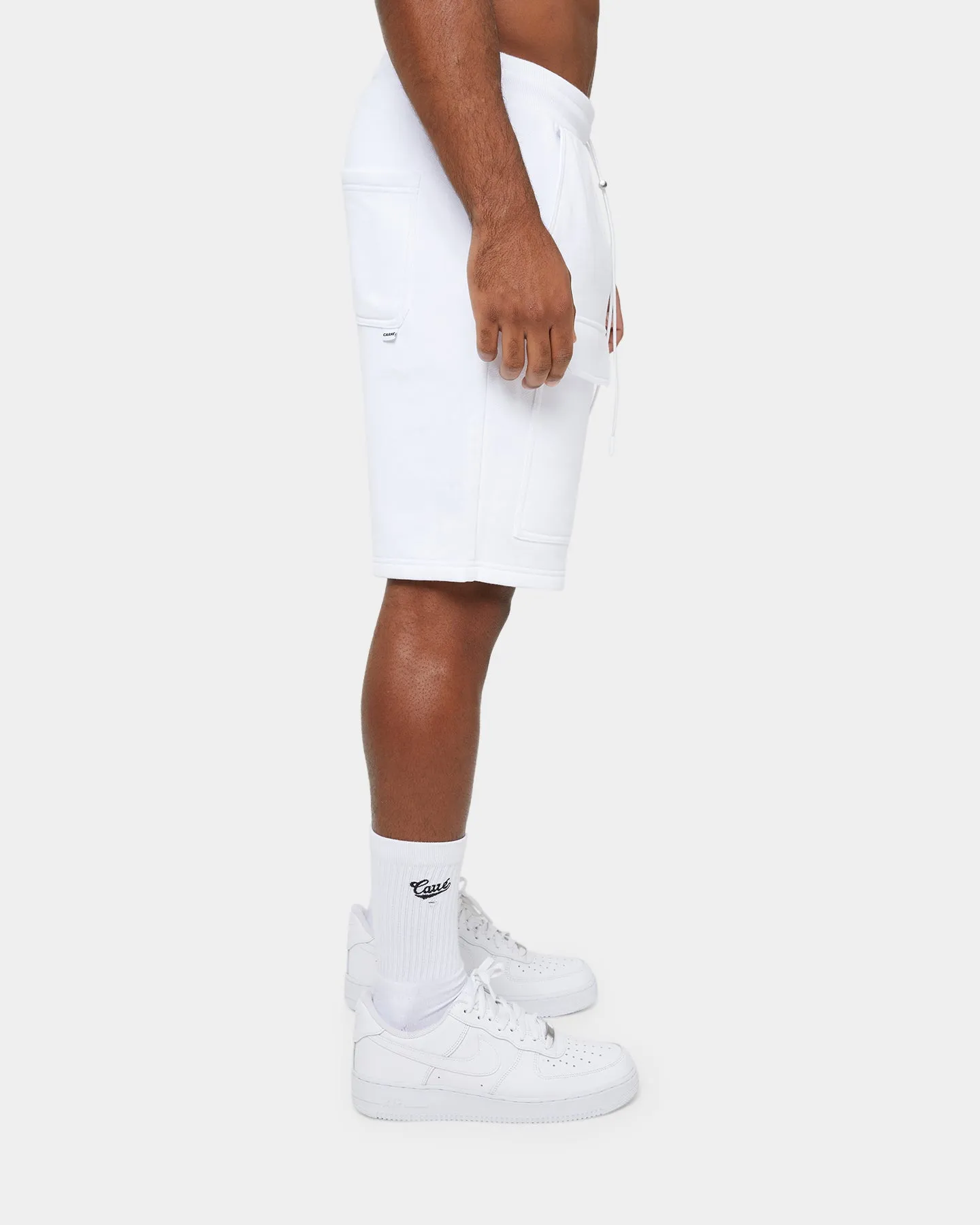 Carre Dominateur Cargo Shorts White