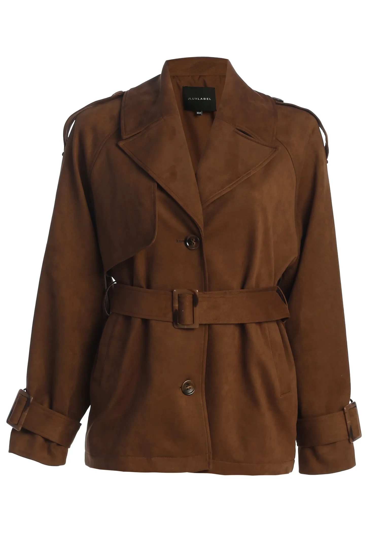 Chocolate Nightfall Suede Jacket