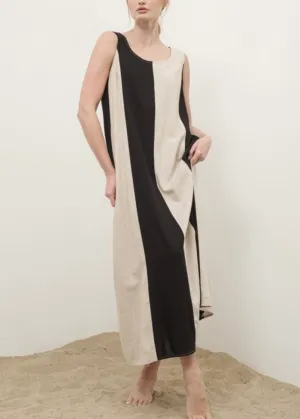 Colorblock Maxi Dress