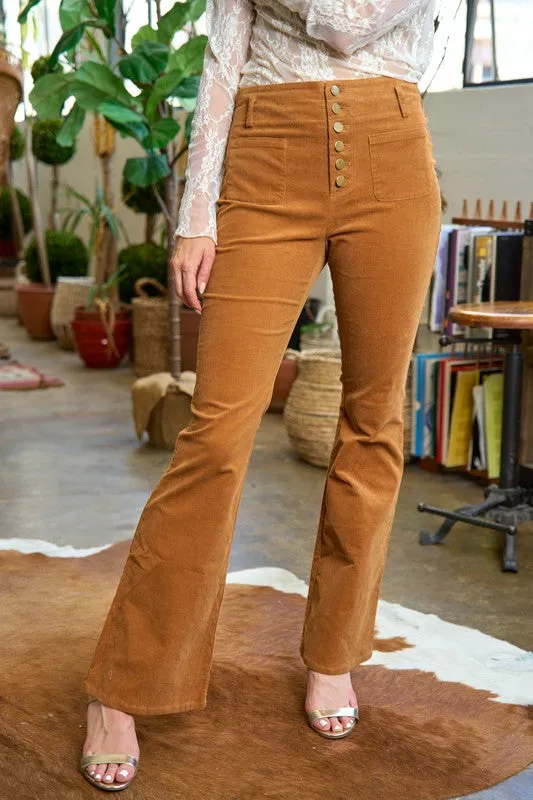 CORDUROY FLARE PANT