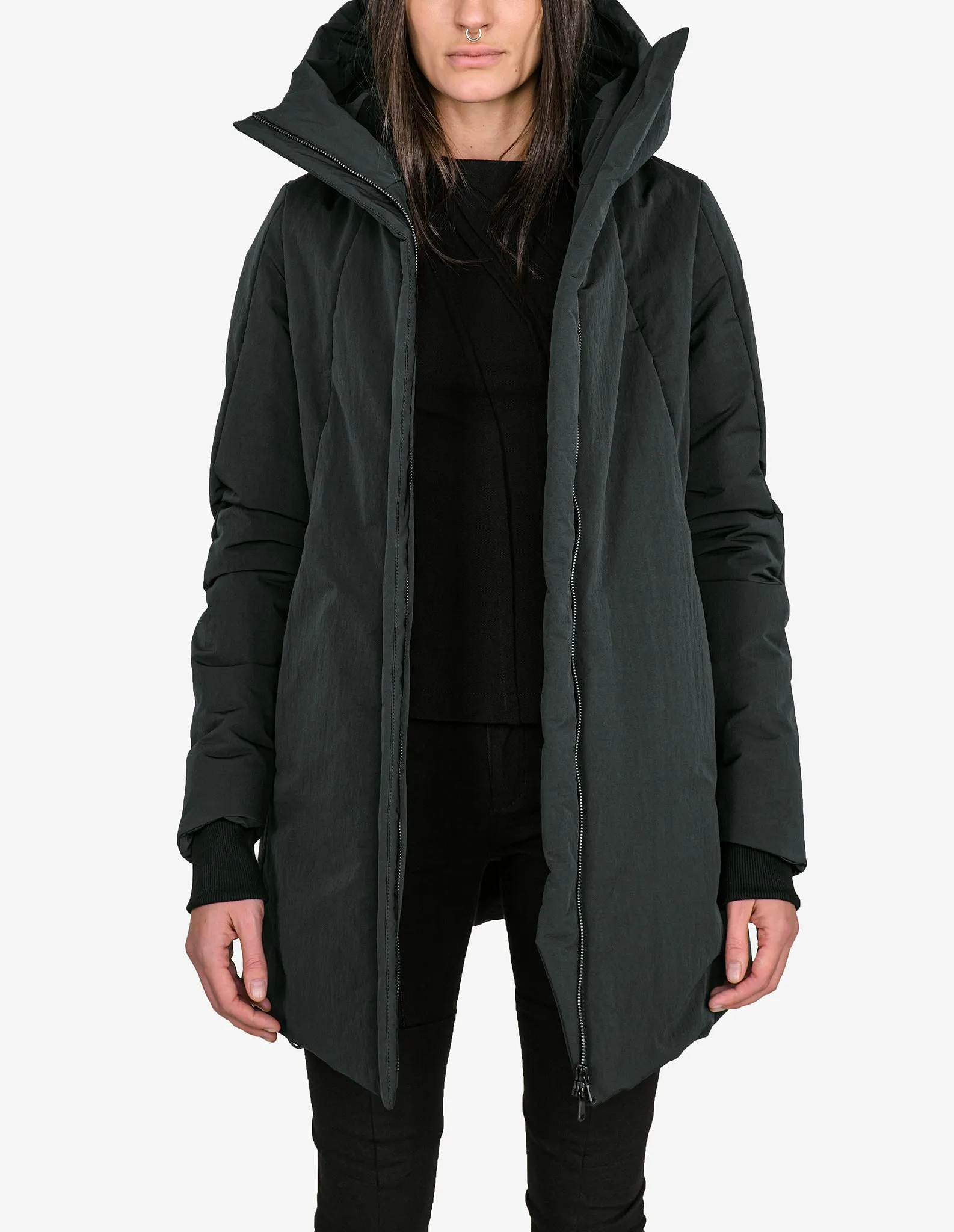 Cotton-Blend Padded Parka