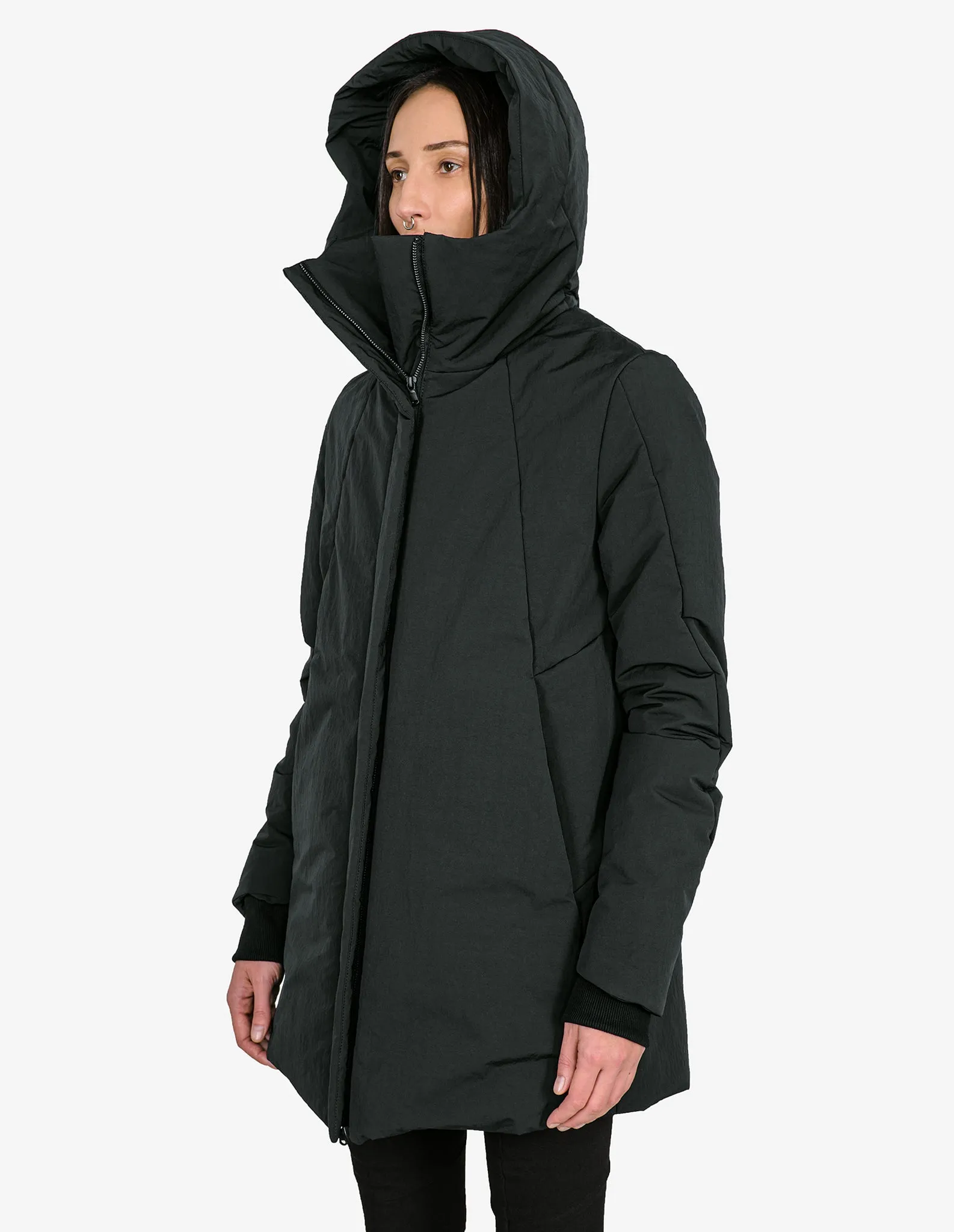 Cotton-Blend Padded Parka