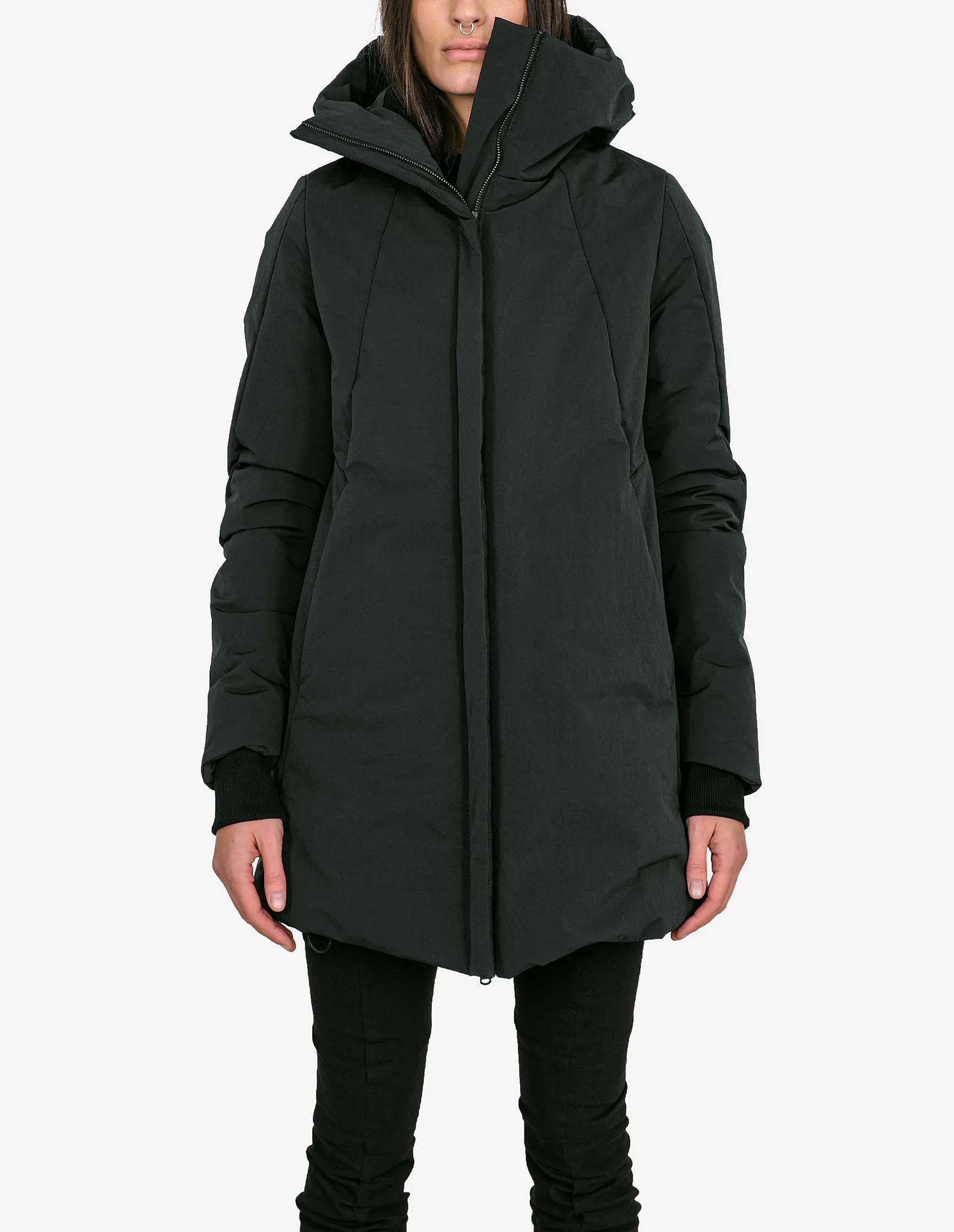 Cotton-Blend Padded Parka