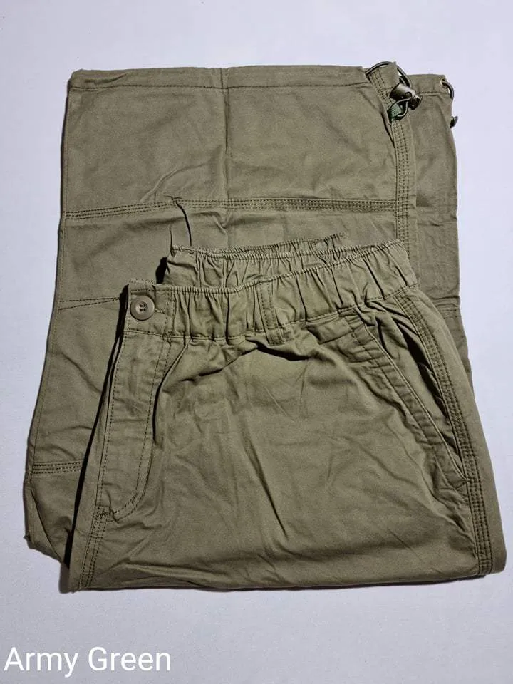 Cotton Cargo 3/4 Shorts