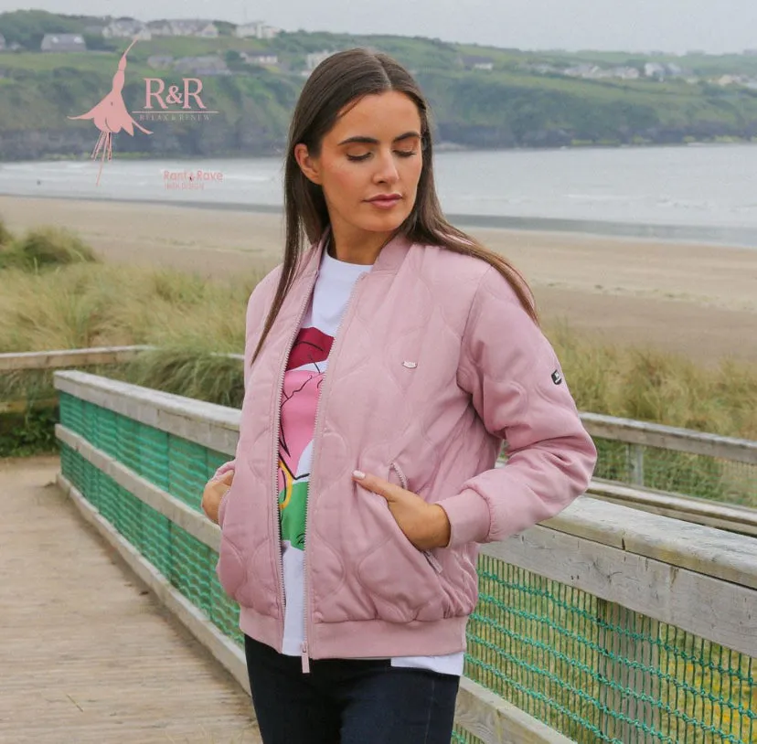 Dee Bomber Jacket pink