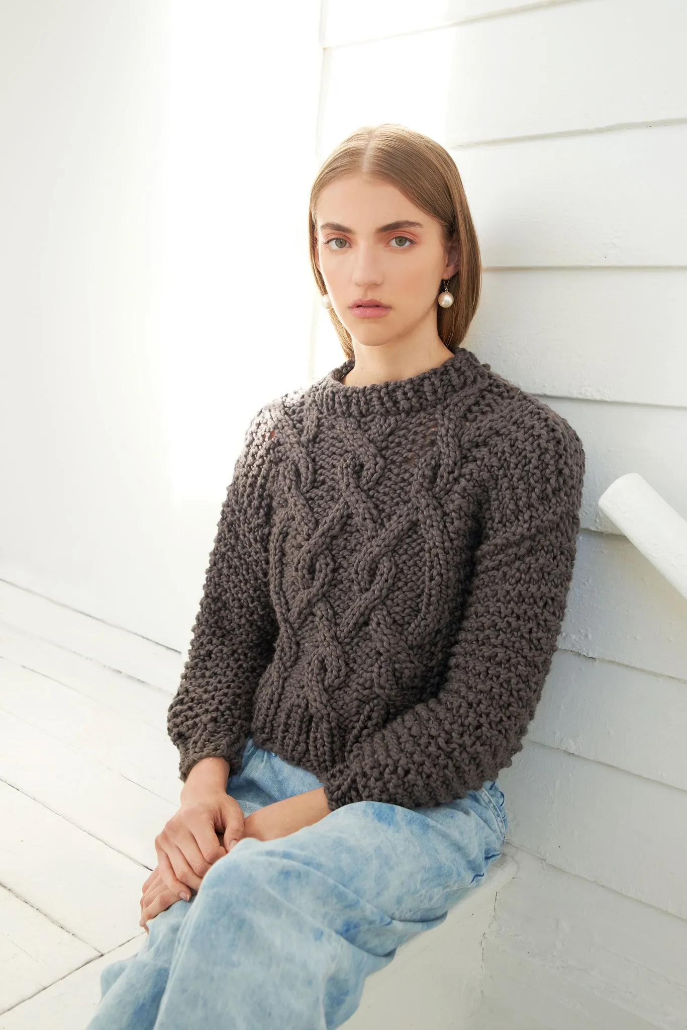 DIY Kit - Cotton Urban Fisherman Sweater - Big Cotton