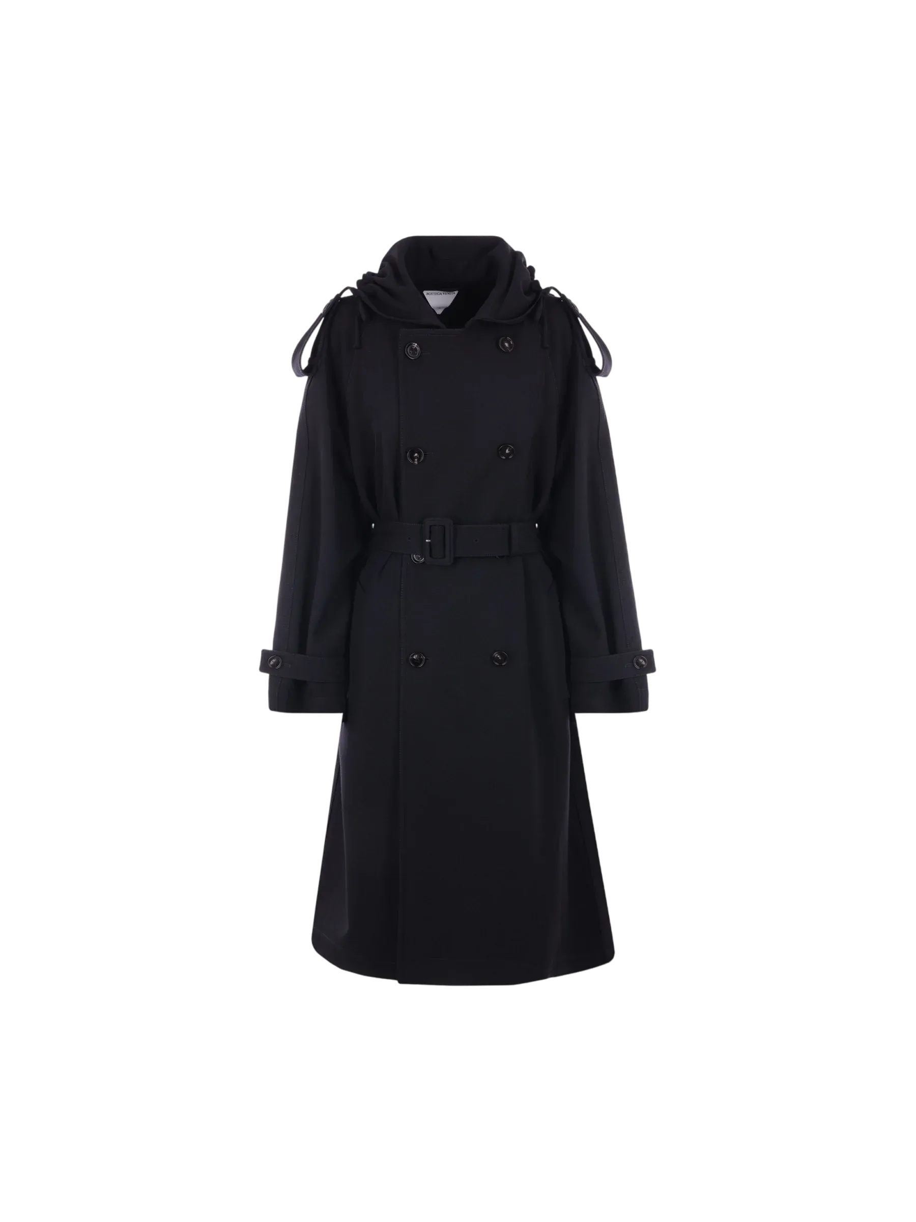 Double-breasted Gabardine Trench Coat