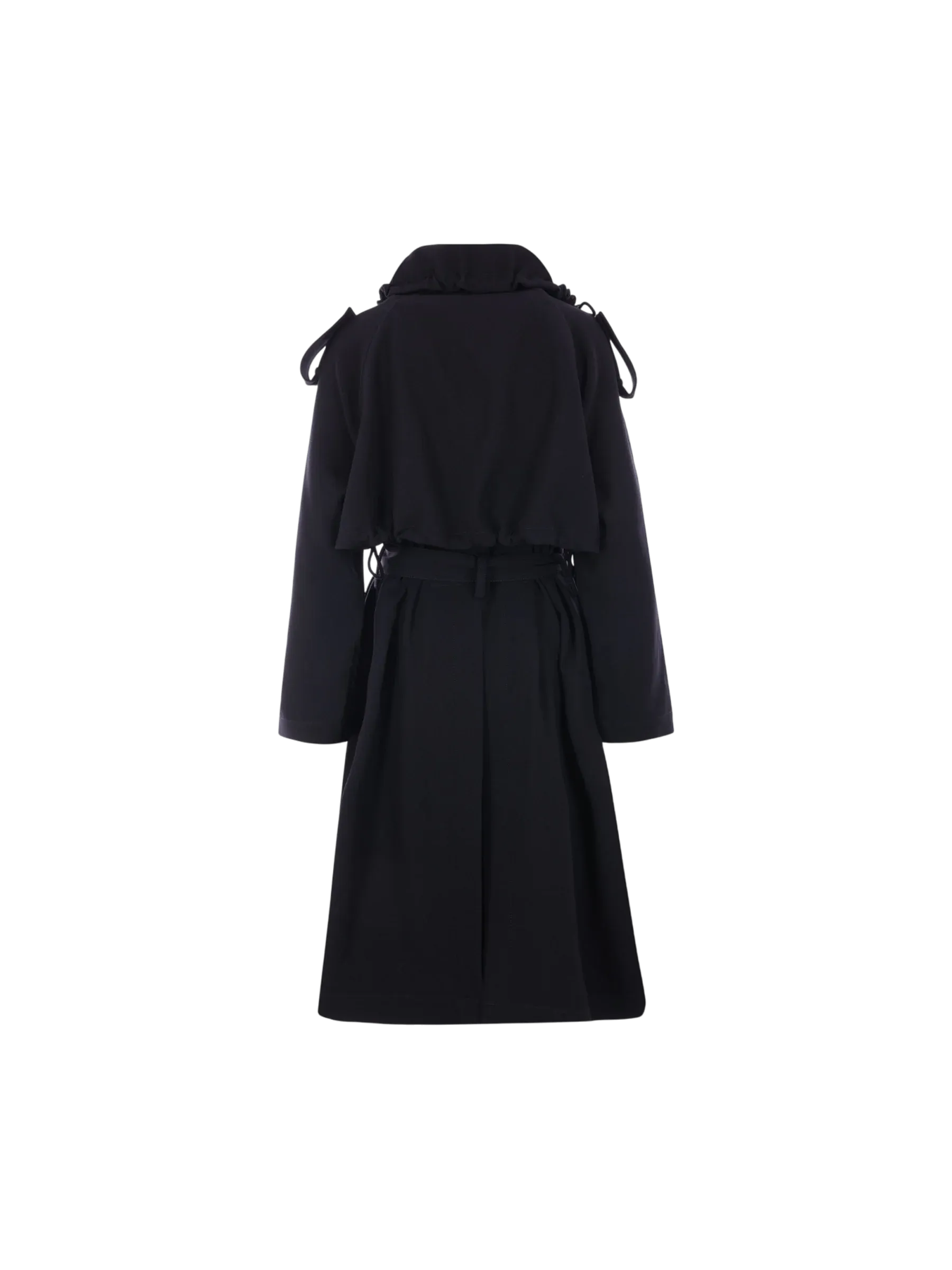 Double-breasted Gabardine Trench Coat