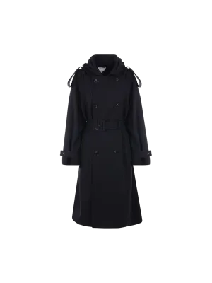 Double-breasted Gabardine Trench Coat