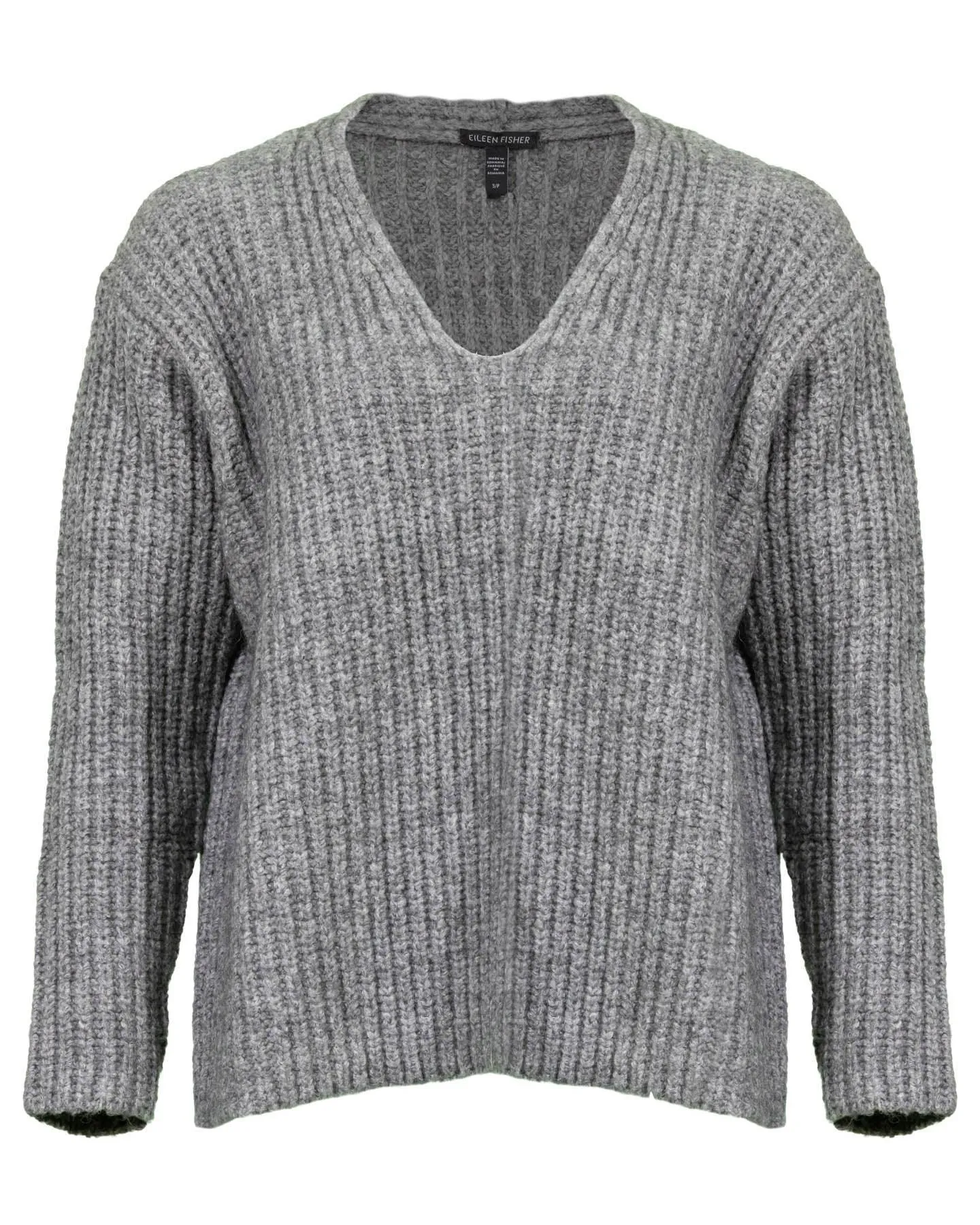 Eileen Fisher Wool Blend Loft Box Top