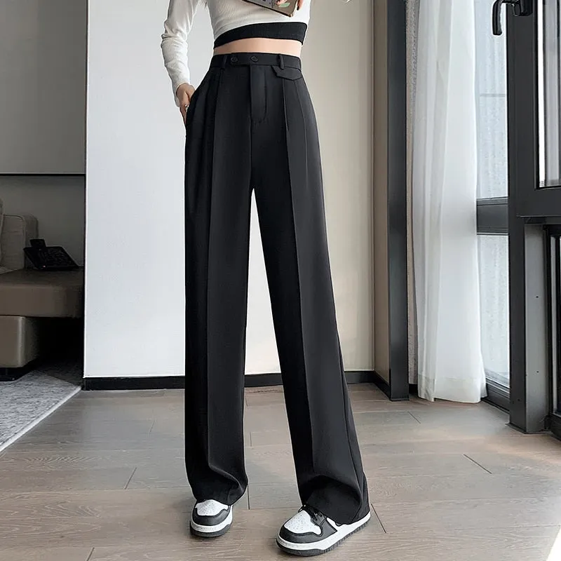 Elegant Wide Leg Pants