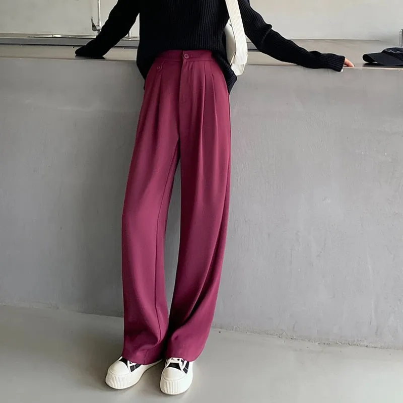 Elegant Wide Leg Pants