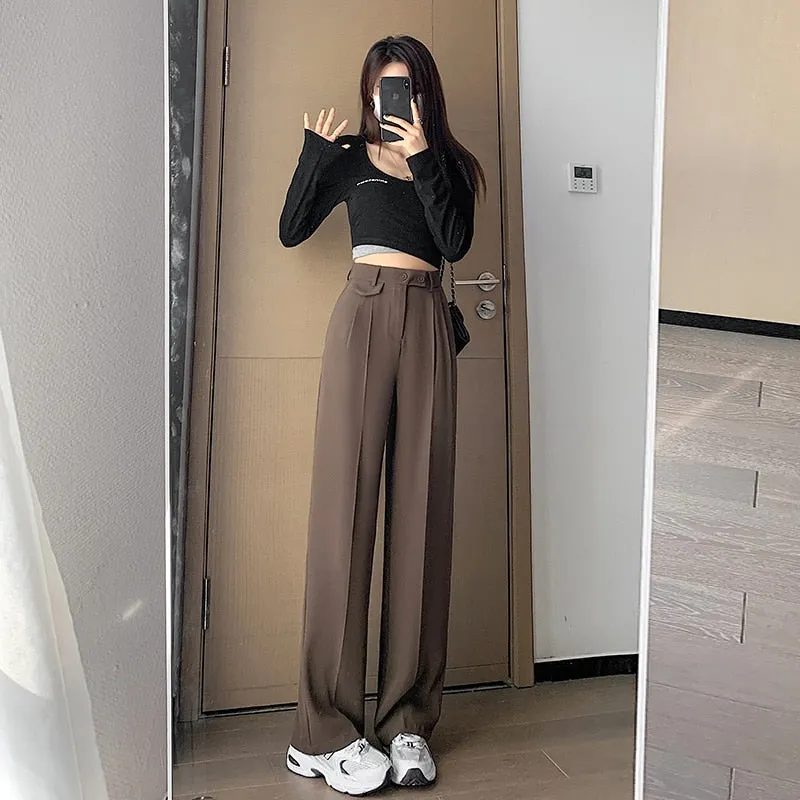 Elegant Wide Leg Pants