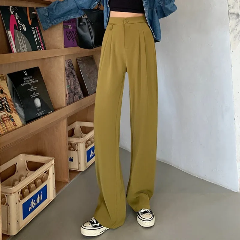 Elegant Wide Leg Pants