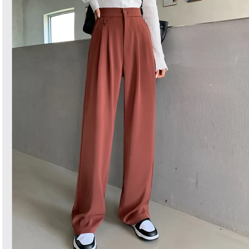 Elegant Wide Leg Pants