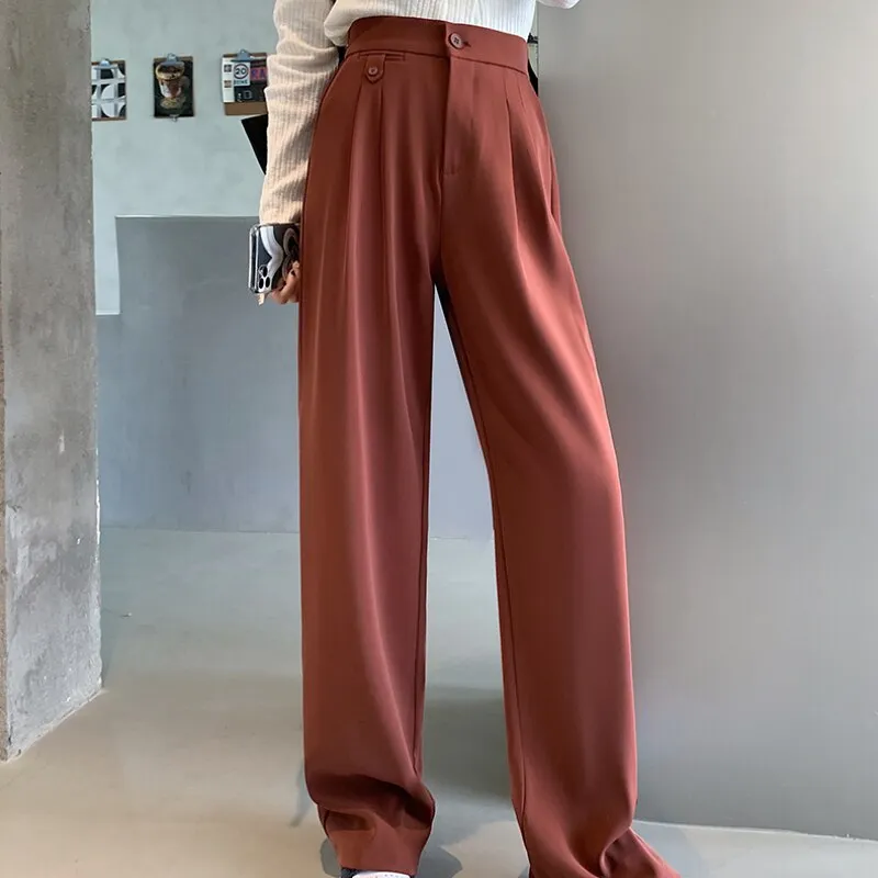 Elegant Wide Leg Pants