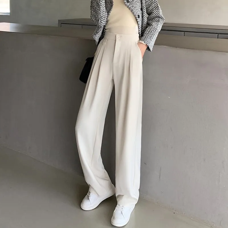 Elegant Wide Leg Pants