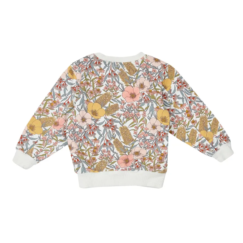 Goldie & Ace Relaxed Sweater - Vintage Floral