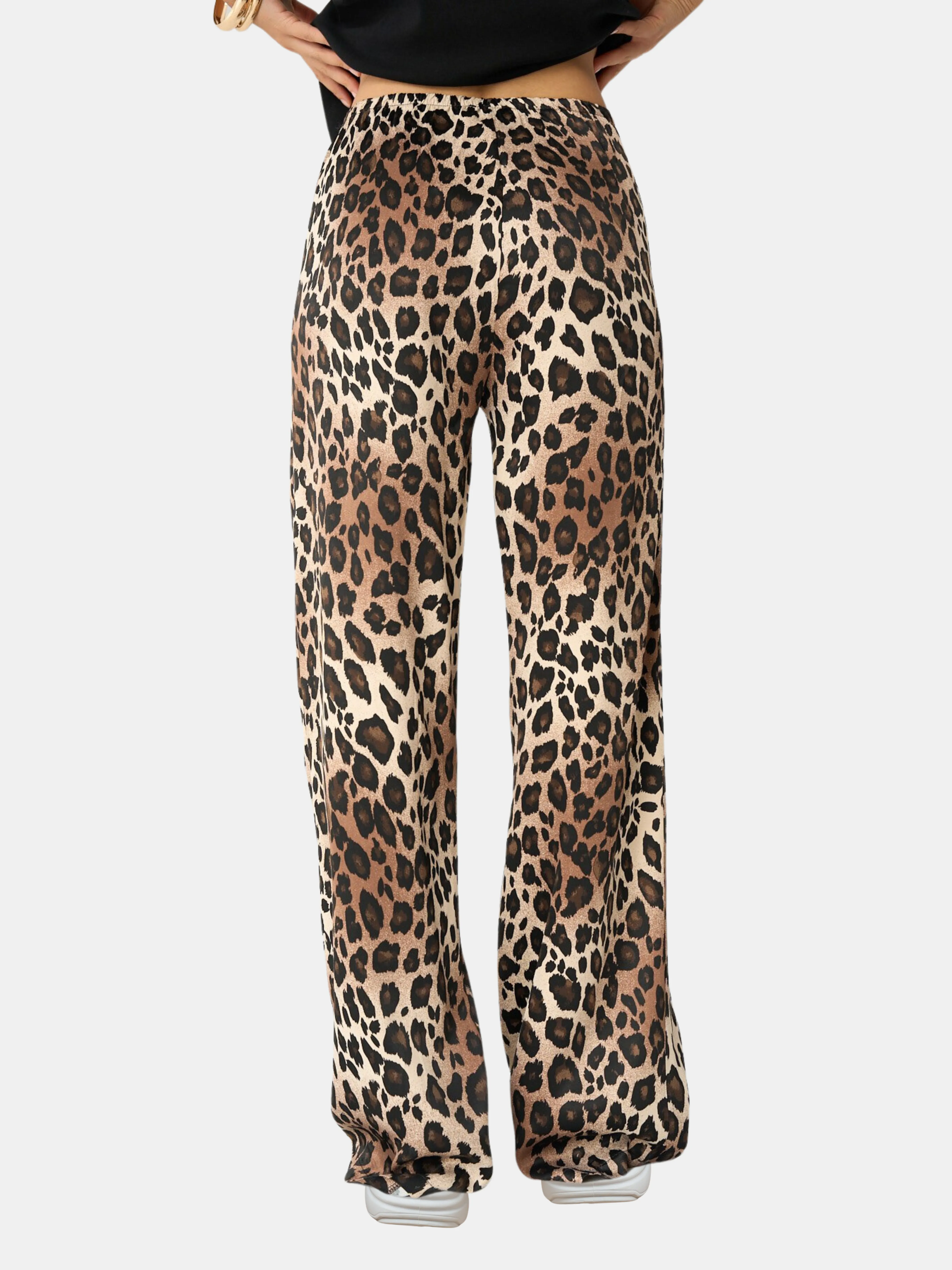 Hannah Leopard Print Pants