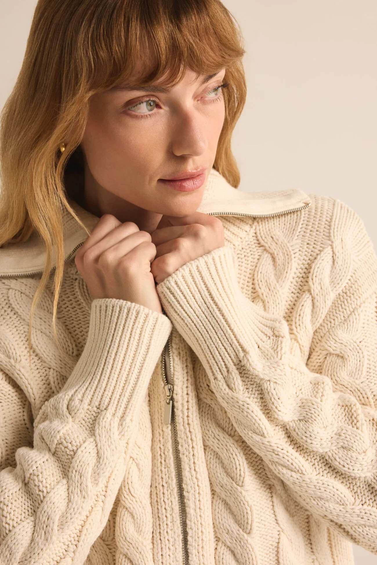 Hemmingway Cable Cardigan