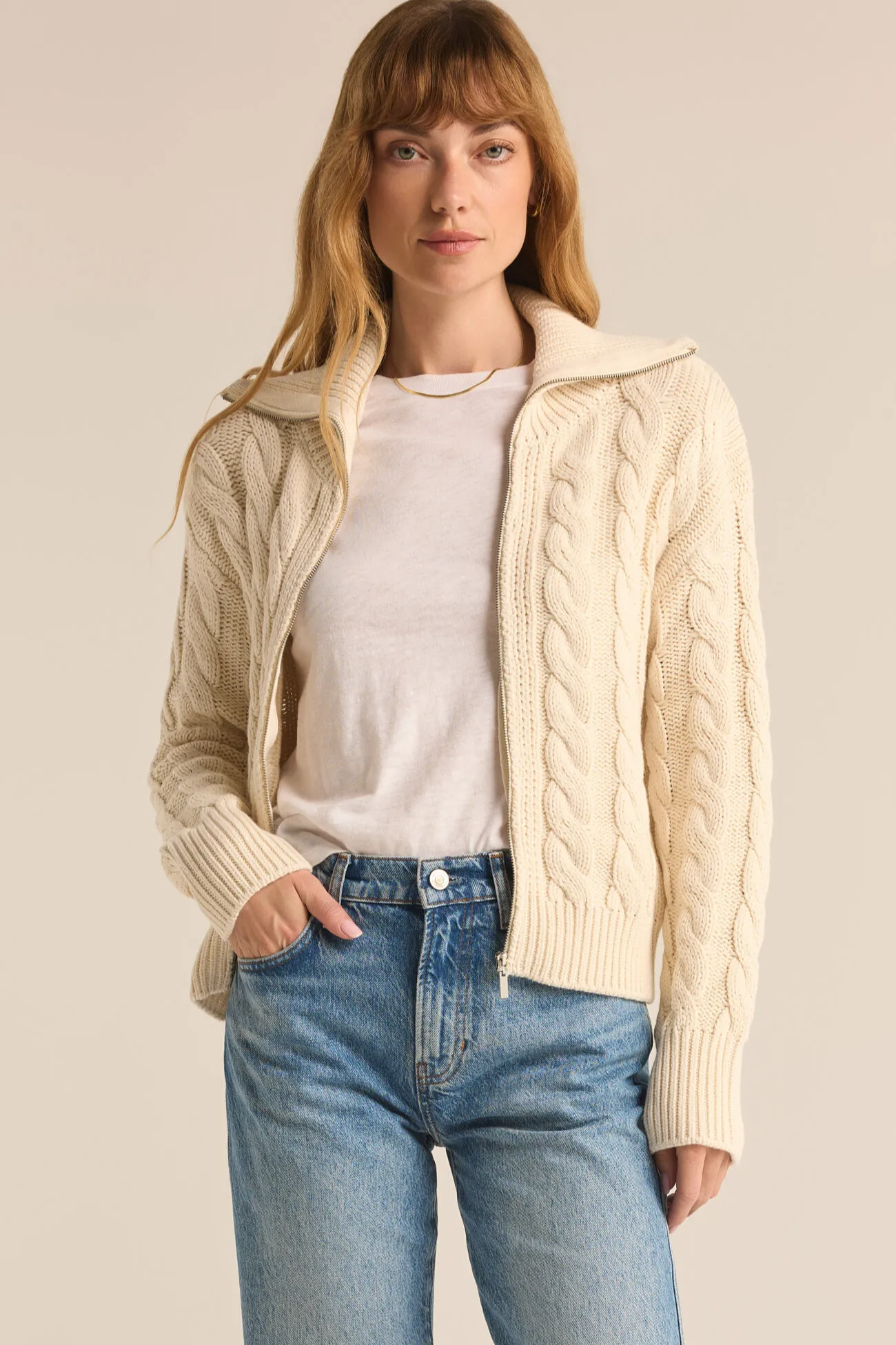 Hemmingway Cable Cardigan