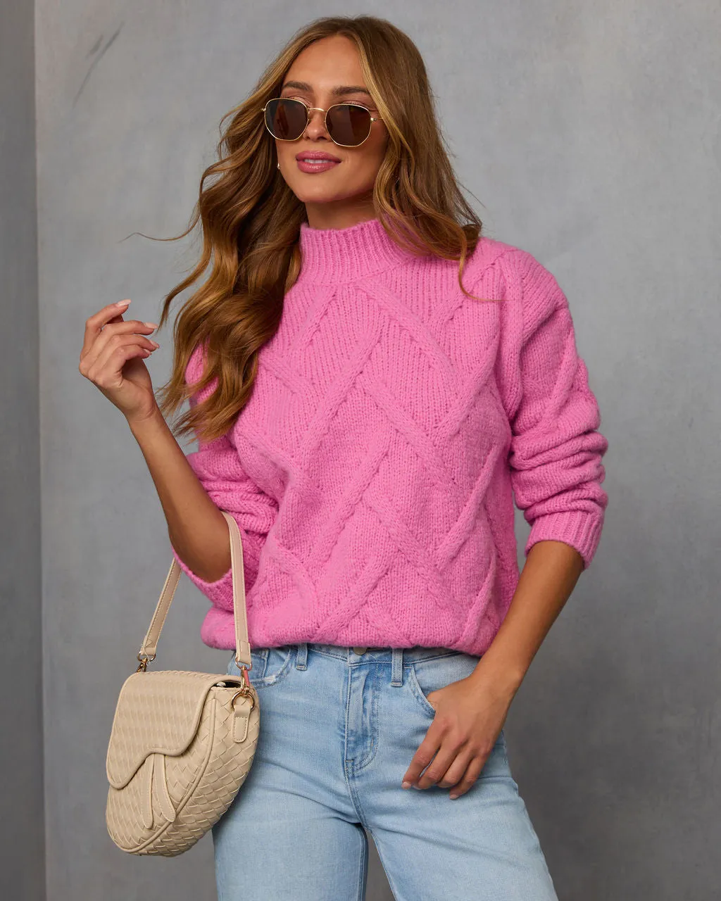 Joan Cable Knit Sweater