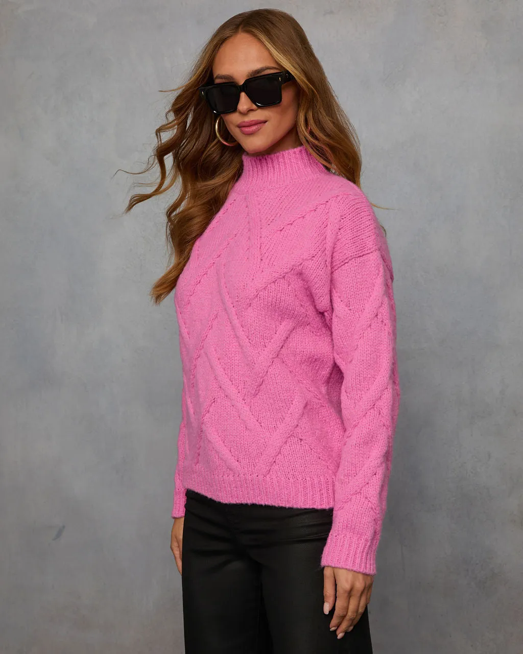 Joan Cable Knit Sweater