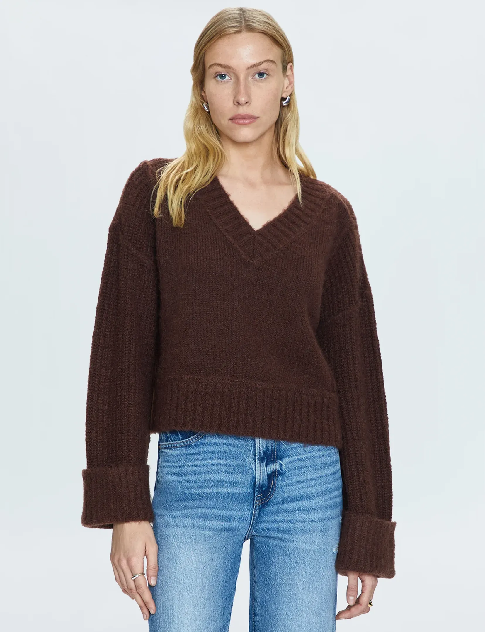 Joy Sweater, Dark Roast