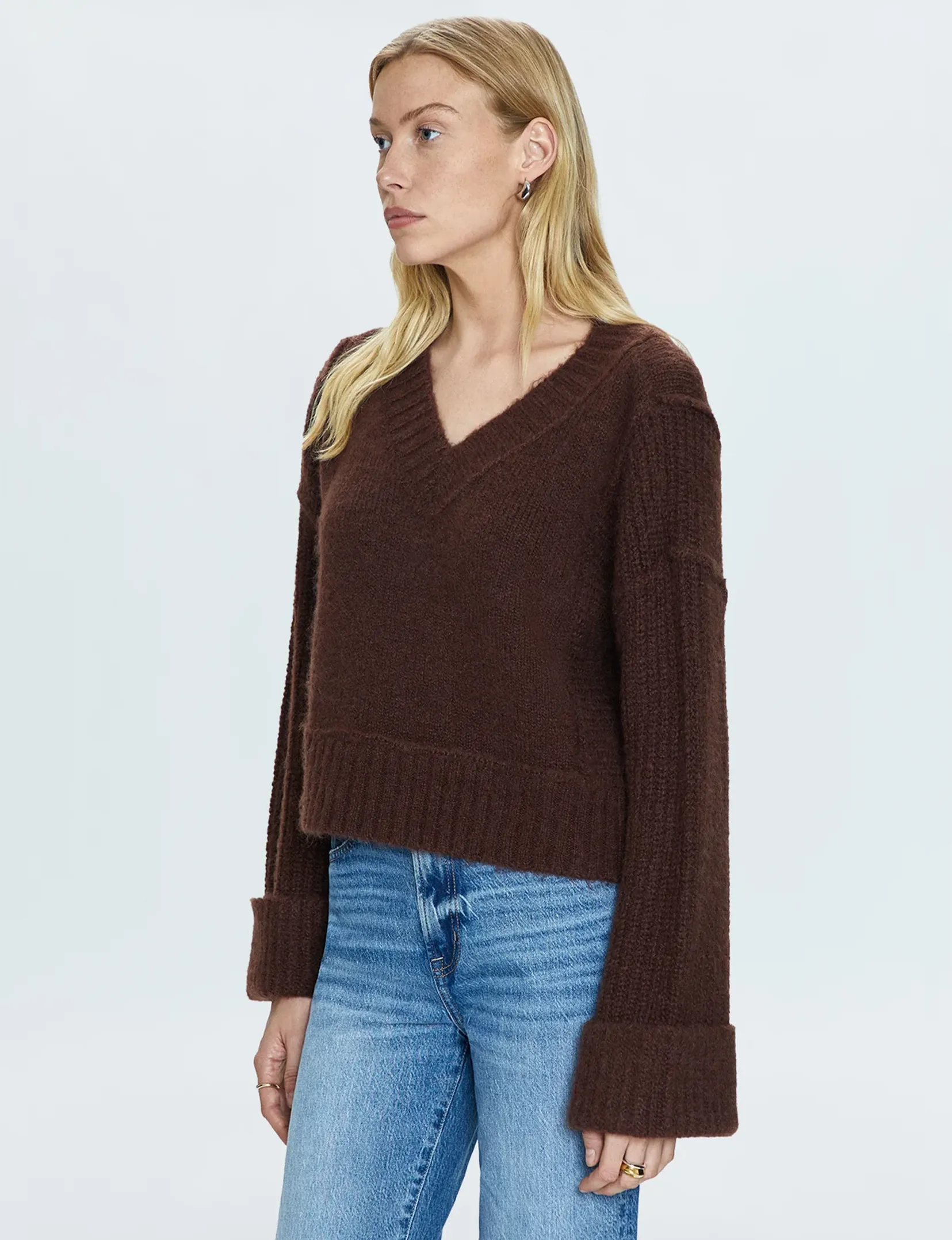 Joy Sweater, Dark Roast