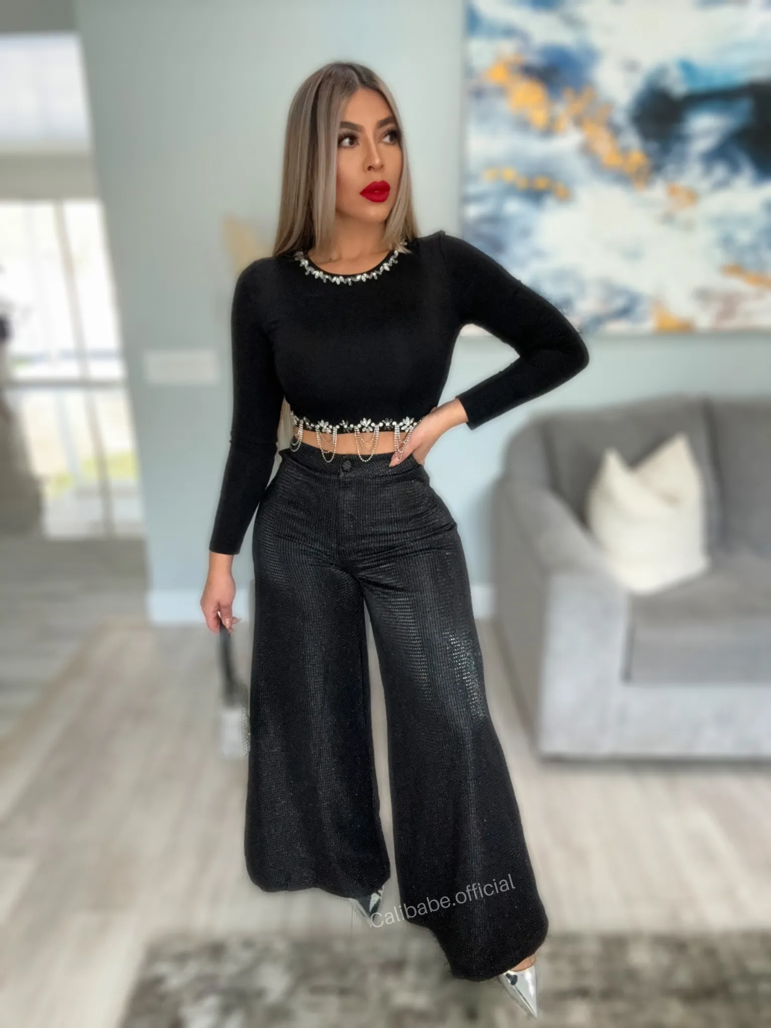 Judith Wide Leg Pants