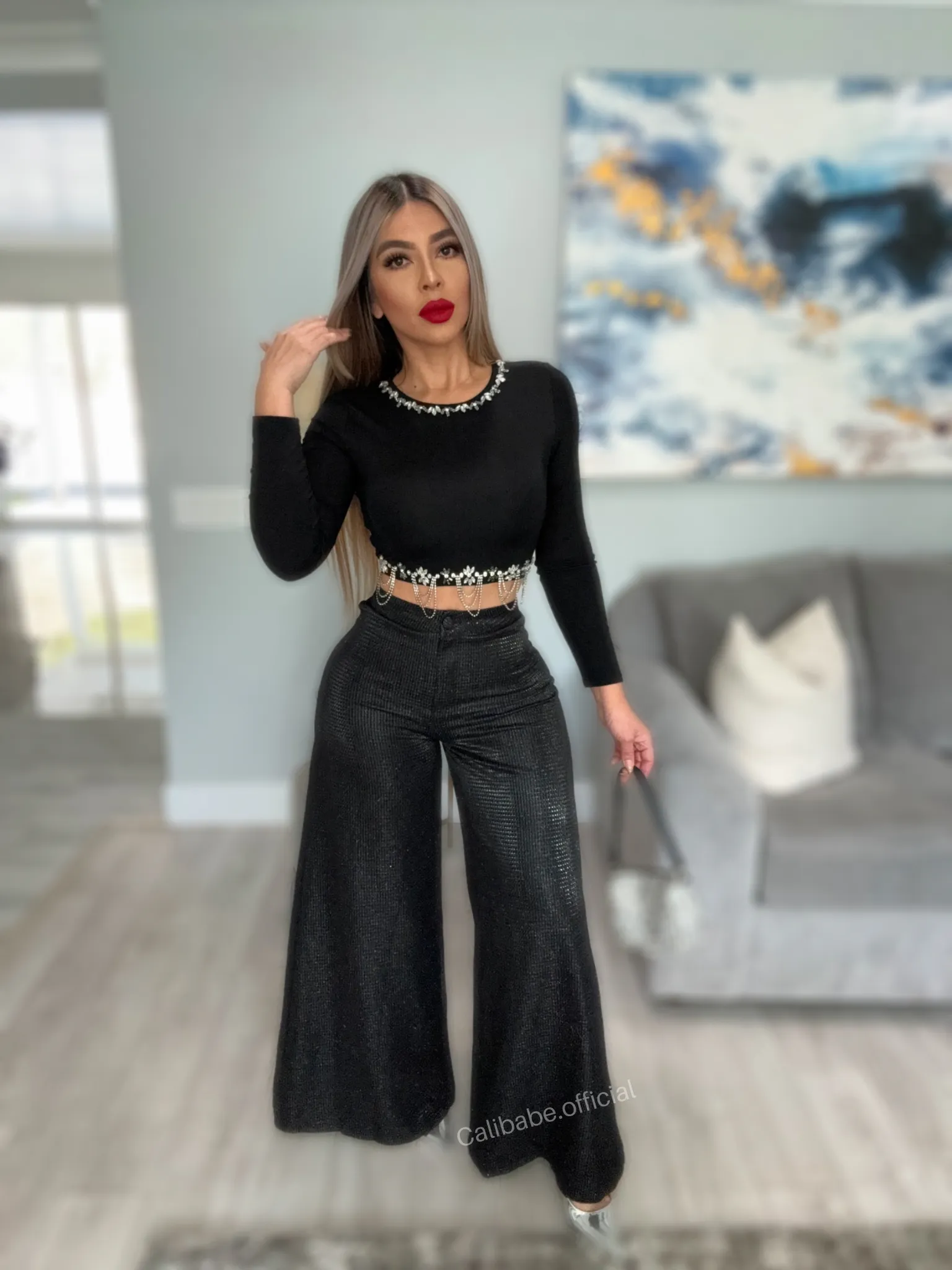 Judith Wide Leg Pants