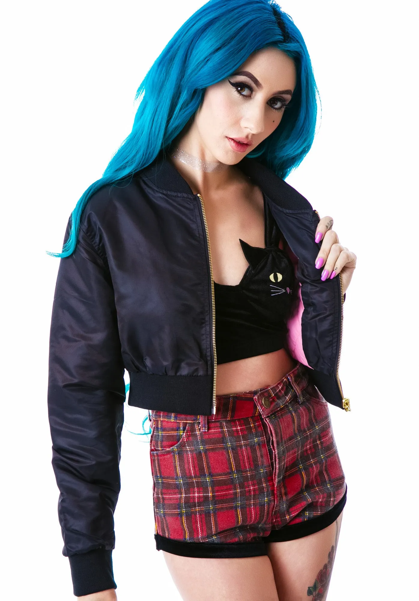 Kitty Boom Boom Bomber Jacket