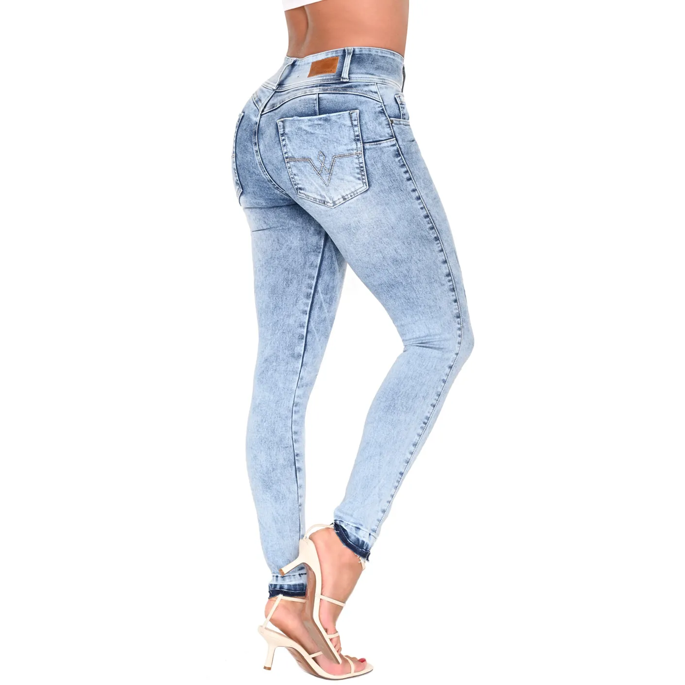 LOWLA 212142 | High Rise Prewashed Skinny Colombian Jeans for Women