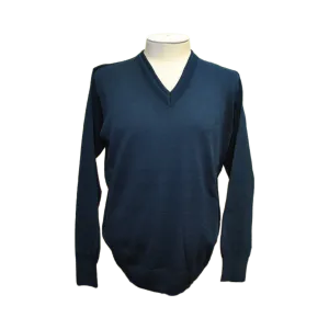 Merino Blend V Neck Pullover