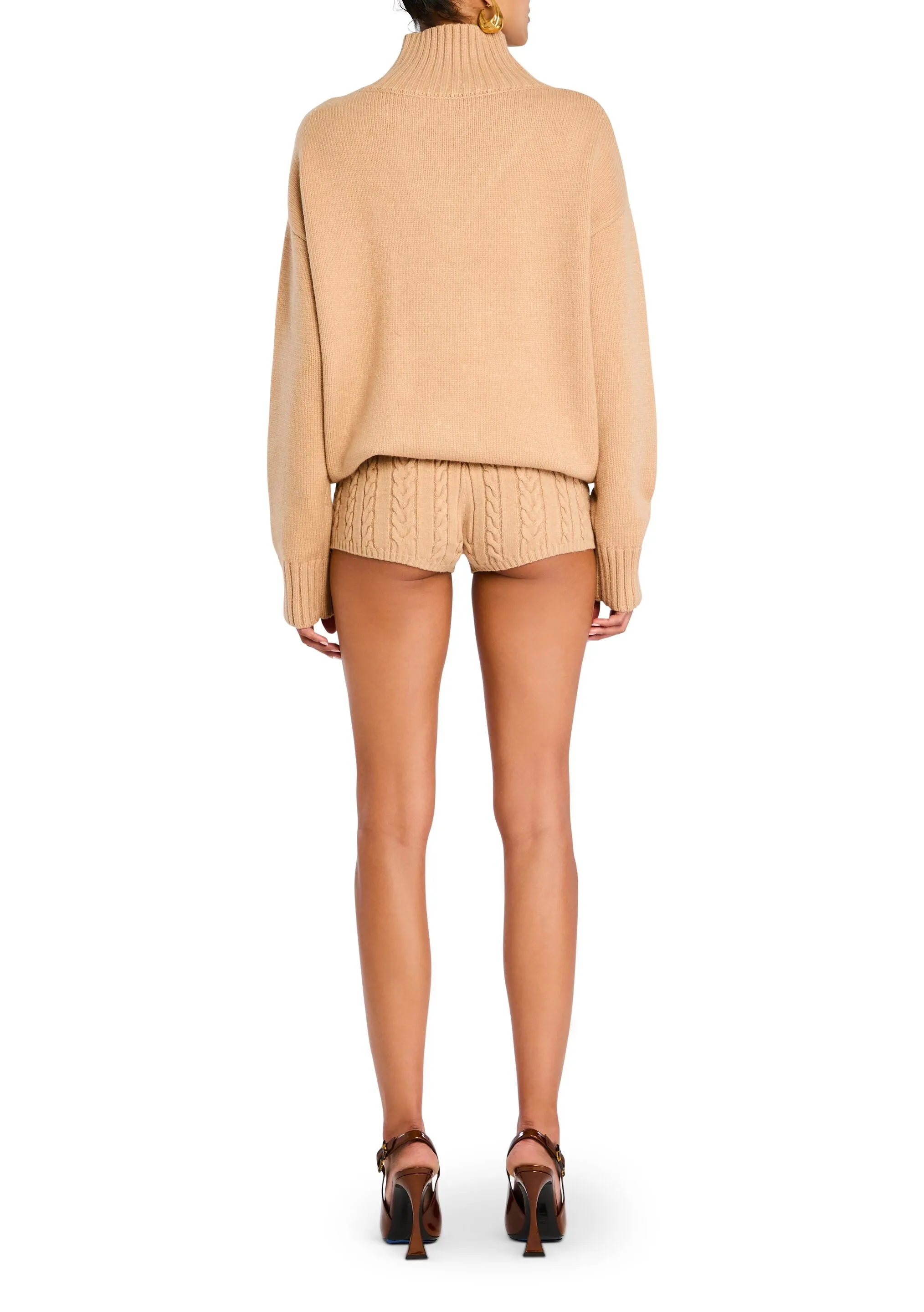 Molly Cable Knit Hot Short