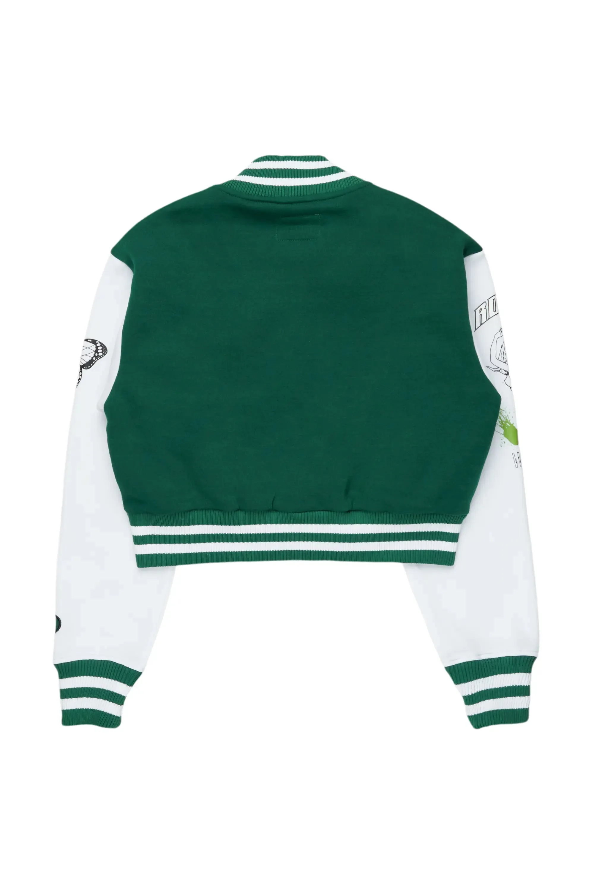 Momo Green Varsity Jacket