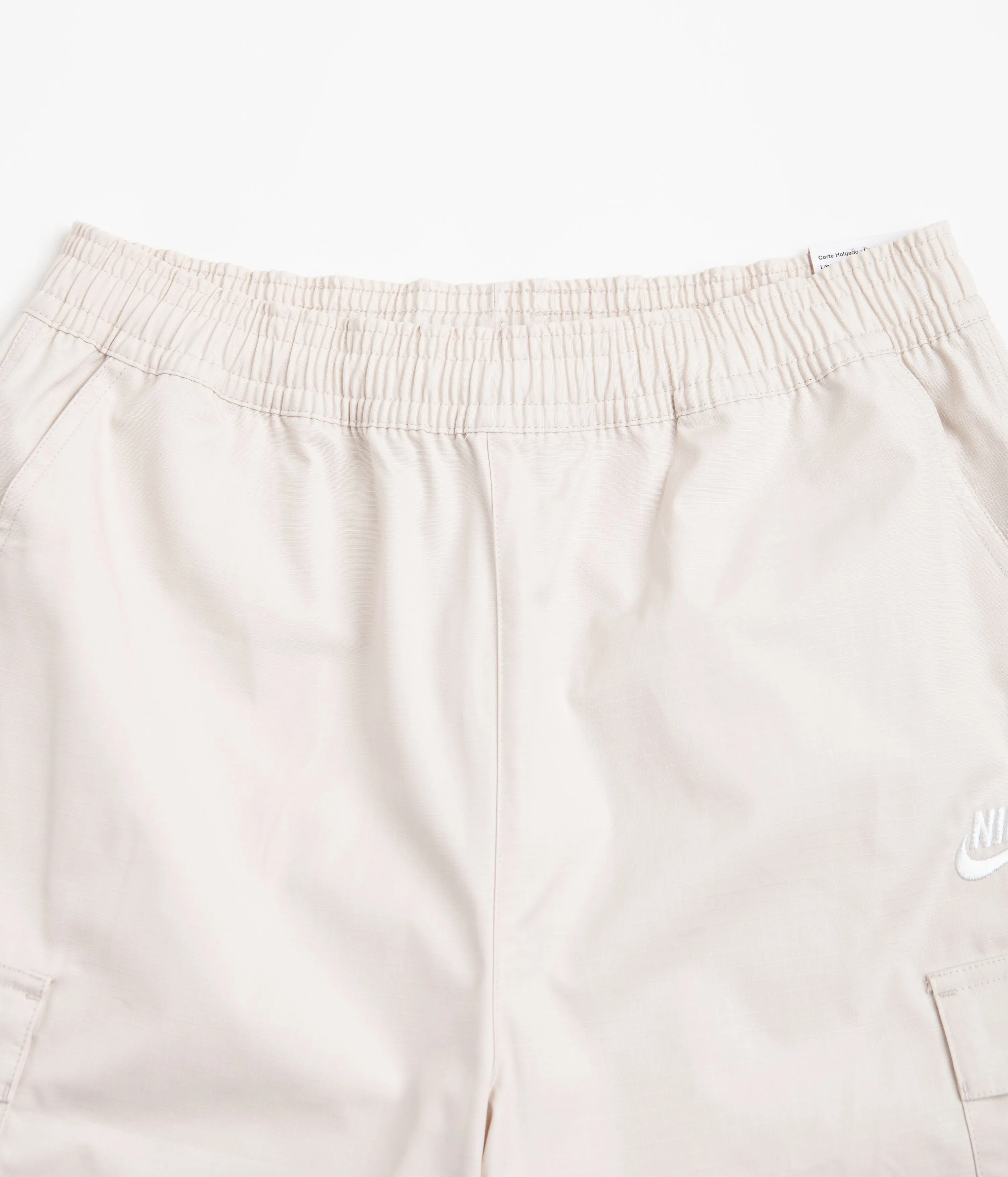 Nike Club Cargo Shorts - Light Orewood Brown / White