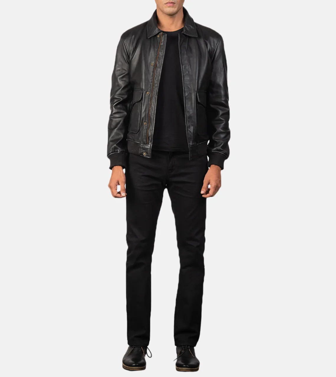 Nord Men's Leather Bomber Jacket