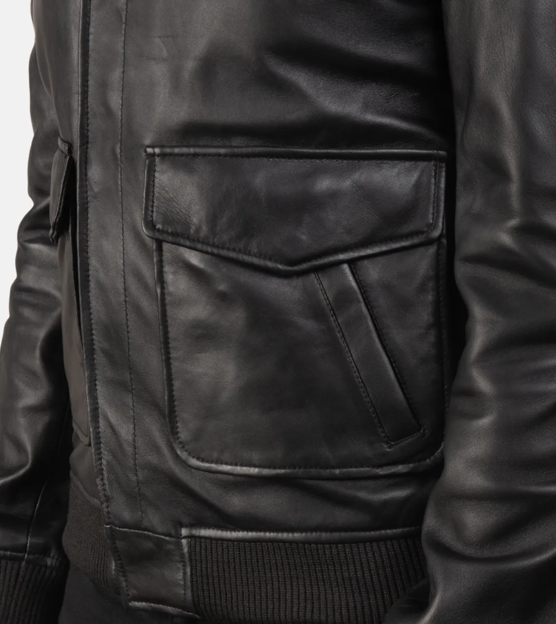 Nord Men's Leather Bomber Jacket