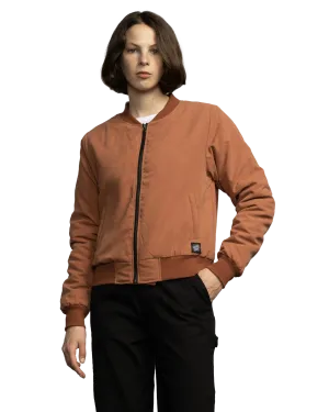 Opus Dot Bomber Jacket in Clay