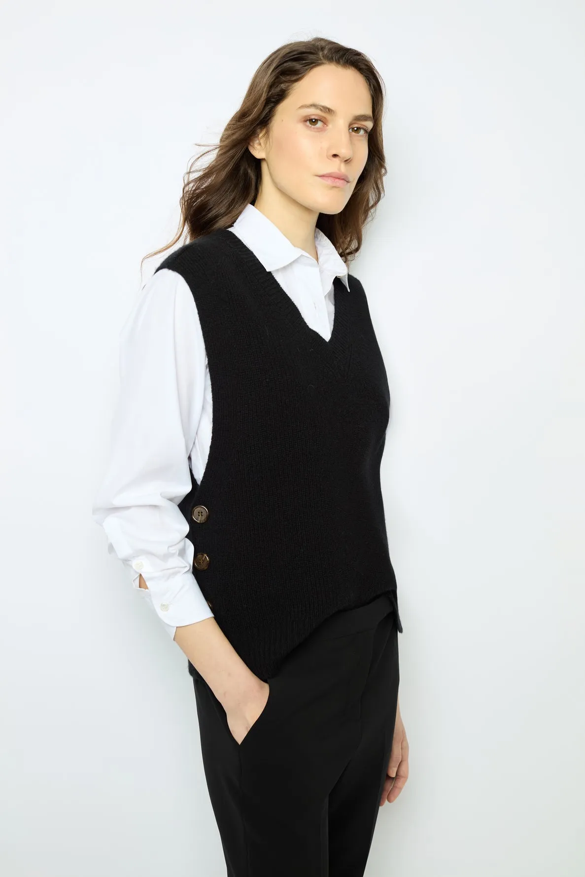 Pullover/vest Julietta Dau02a231 Black