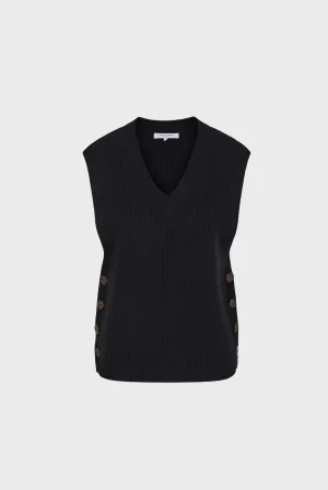 Pullover/vest Julietta Dau02a231 Black