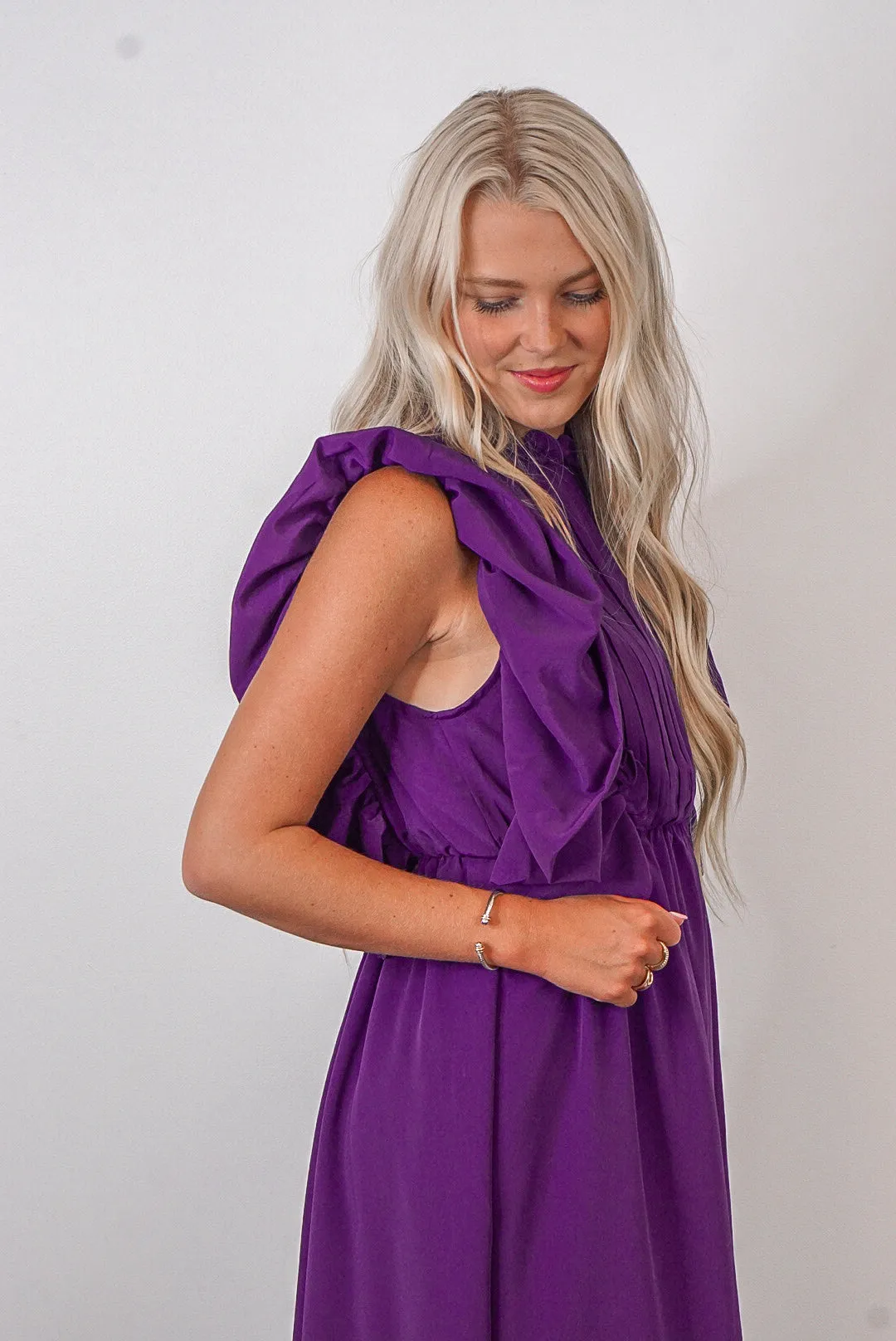 Purely Perfect Purple Maxi Dress